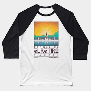 Parque De El Retiro, Madrid Baseball T-Shirt